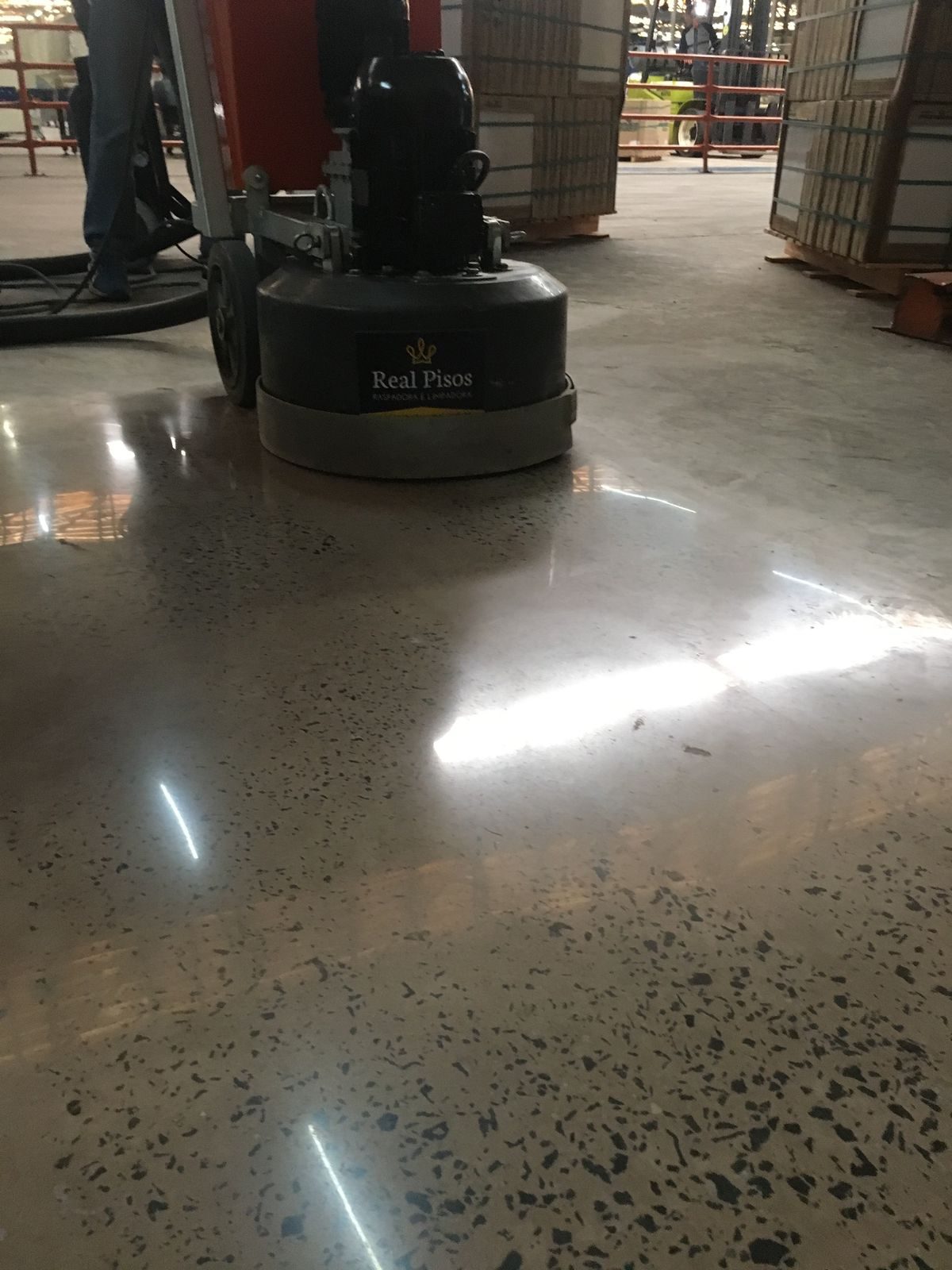 Galpão Industrial Piso Lapidado Leed Real Pisos Campinas Galpão Industrial Piso Lapidado Certificação Leed Sustentabilidade