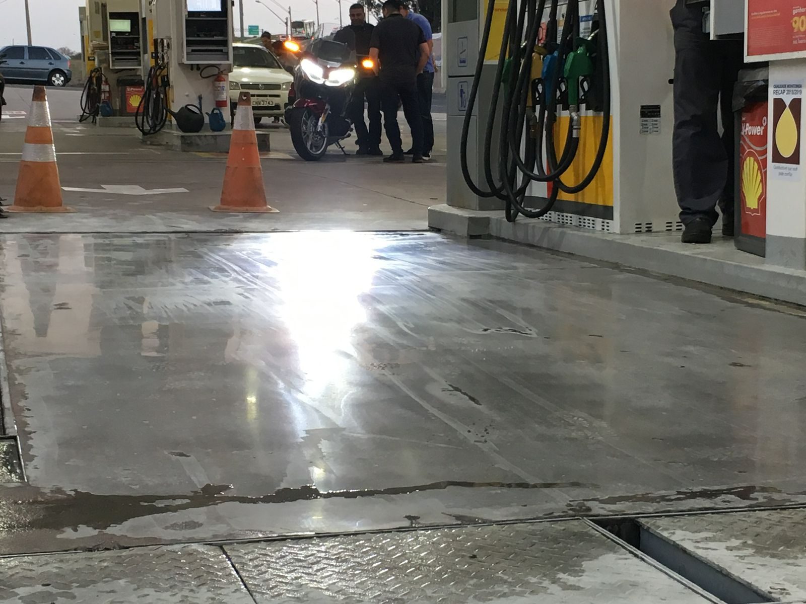 Equipamento Profissional Para Polimento De Concreto Em Fábrica