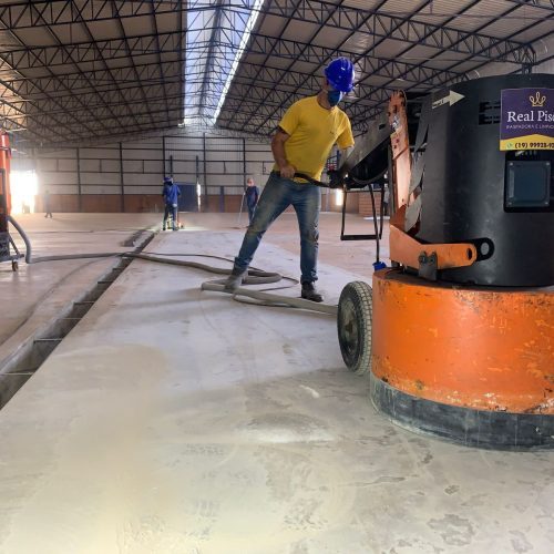 Resultado Final Lapidacao Agregado Exposto Real Pisos Piso De Concreto Com Agregado Exposto Brilhante Apos Lapidacao Tecnica